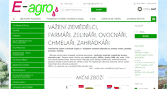 Desktop Screenshot of e-agro.cz